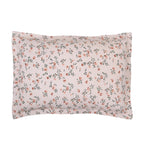 Floral Polyester Queen Bedsheet with Pillow Covers- Multicolor