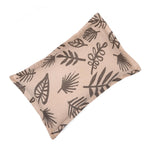 Leaves Pattern Polyester King Bedsheet with Pillow Covers- Multicolor