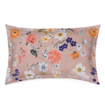 Floral Bloom Polyester King Bedsheet with Pillow Covers- Multicolor