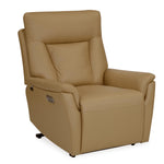 Credal 1 Seater Electric Rocker Recliner Sofa- Mustard