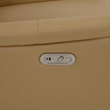 Credal 1 Seater Electric Rocker Recliner Sofa- Mustard