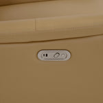Credal 1 Seater Electric Rocker Recliner Sofa- Mustard
