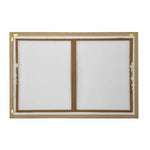Cloth Art Canvas Wall Painting- Cream and White