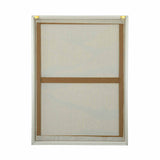 Abstract Waves Canvas Wall Painting- White