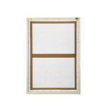 Foliage - II Canvas Painting- White and Gold