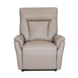 Credal 1 Seater Electric Rocker Recliner Sofa- Mocha