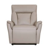 Credal 1 Seater Electric Rocker Recliner Sofa- Mocha