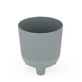 Recycled Mini Fluting Planter 15cm- Green