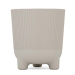 Recycled Mini Fluting Planter 15cm- Beige