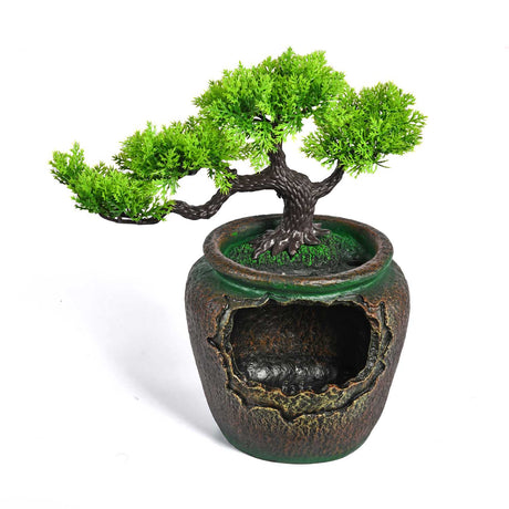 Bonsai Tree Water Fountain- Green and Brown