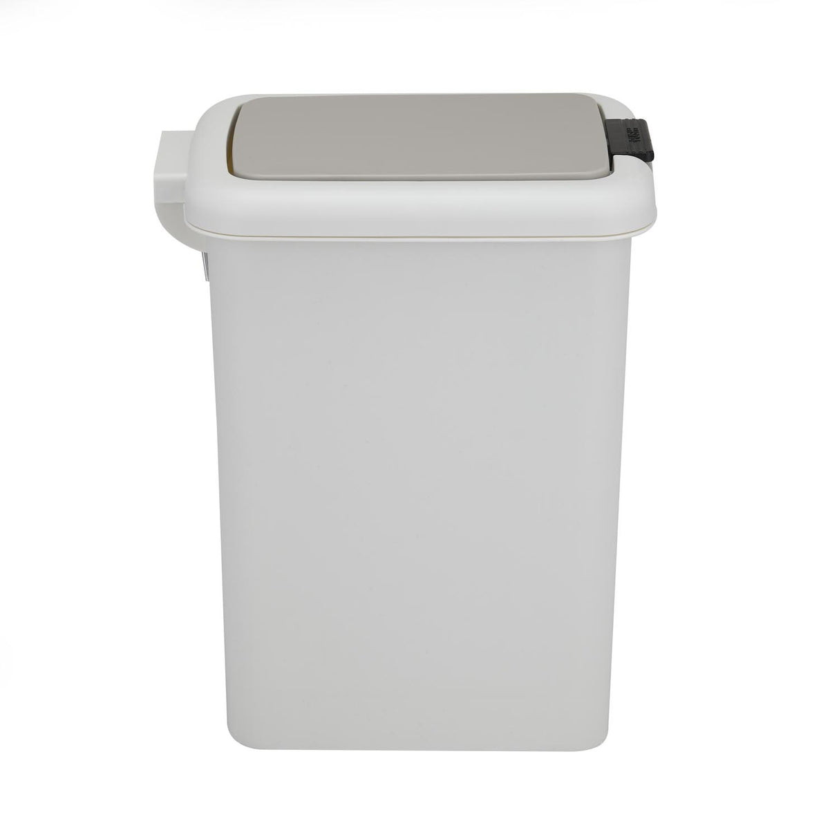 Pedal Press 6.5 L Polypropylene Dustbin- Grey