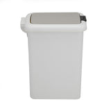 Pedal Press 6.5 L Polypropylene Dustbin- Grey