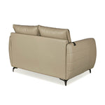 Infinia 2 Seater Leatherette Sofa- Beige