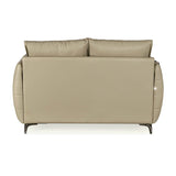 Infinia 2 Seater Leatherette Sofa- Beige