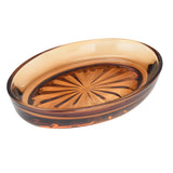 Glass Bath Accessory Set Sleek- Yellow
