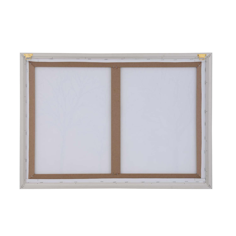 Dry Forest Canvas Wall Painting- Gold
