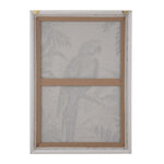 Parrot Wall Painting- Black