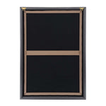 leopard Canvas Wall Painting- Black