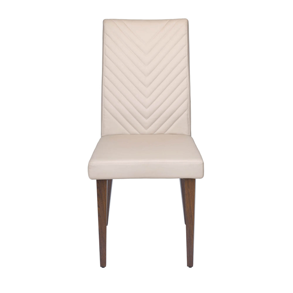 6 Seater Alune Ceramic Dining Set with Dexor Base and Linzy Chairs- Ash White