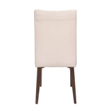 4 Seater Trava Marble Dining Set with Quado Base and Linzy Chairs- Travertine