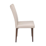 4 Seater Trava Marble Dining Set with Quado Base and Linzy Chairs- Travertine