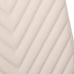 4 Seater Parquel Wooden Dining Set with Flinda Base and Linzy Chairs- Walnut Brown