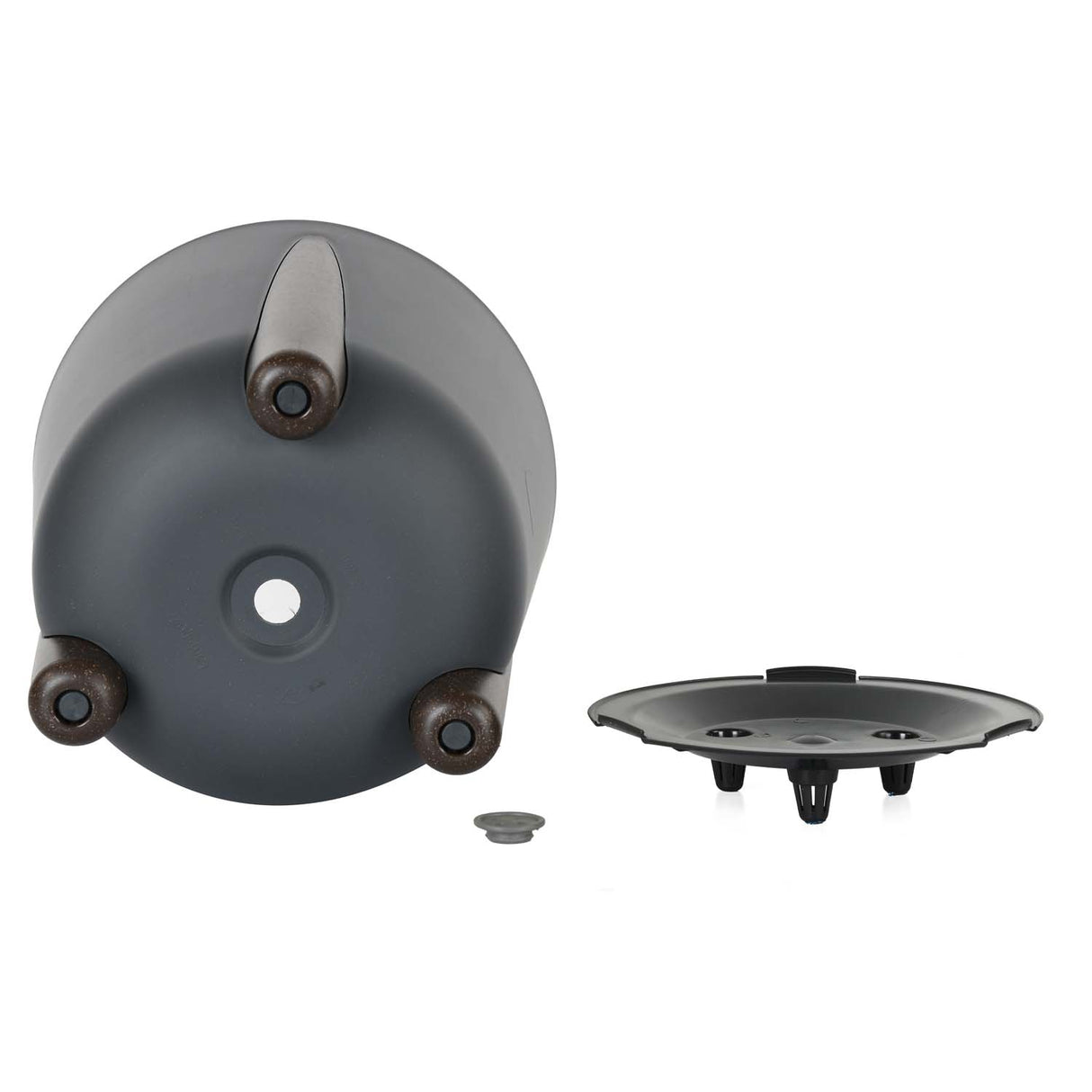 Recycled Classic Trileg Planter- Grey