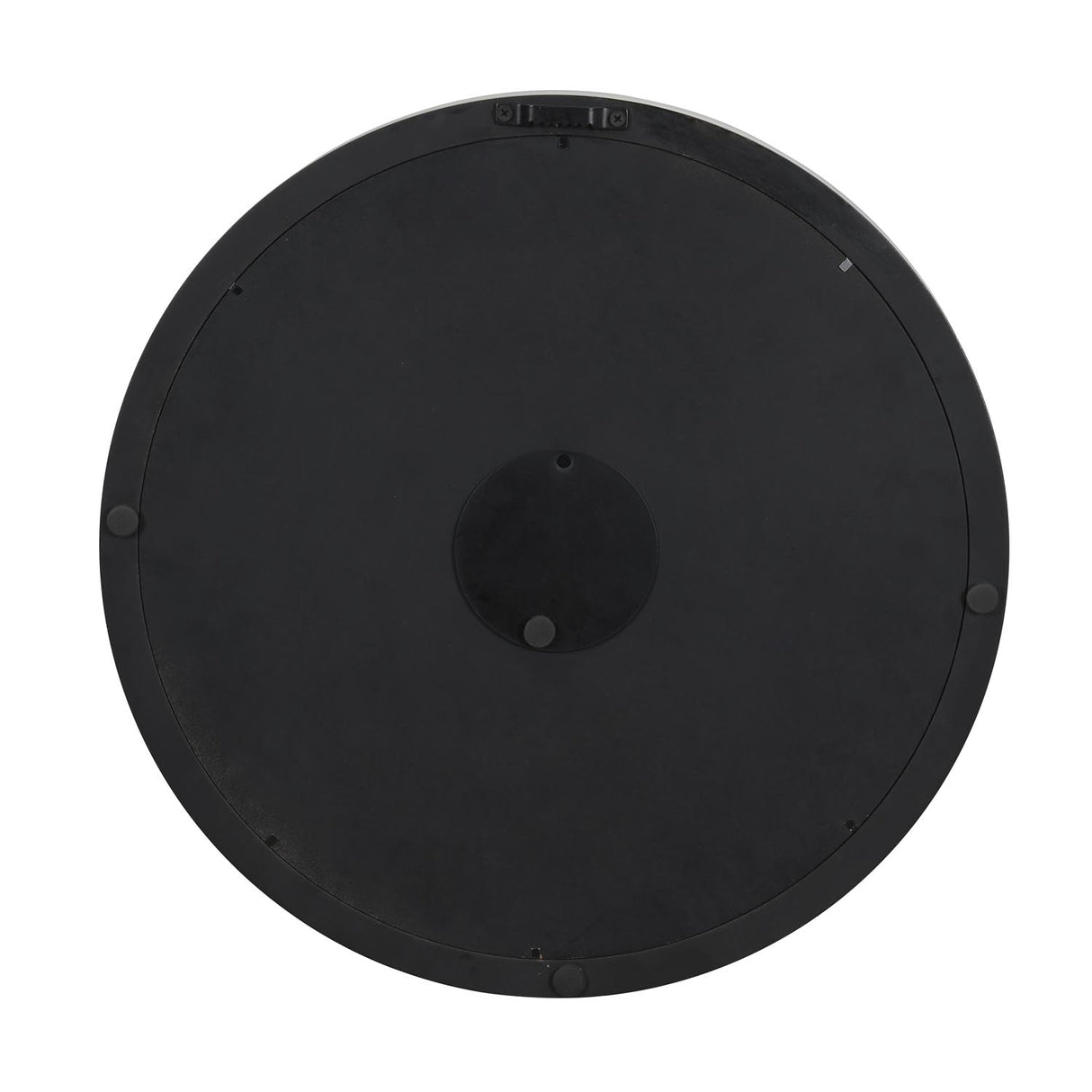 Round Marble Wall Clock- Teak