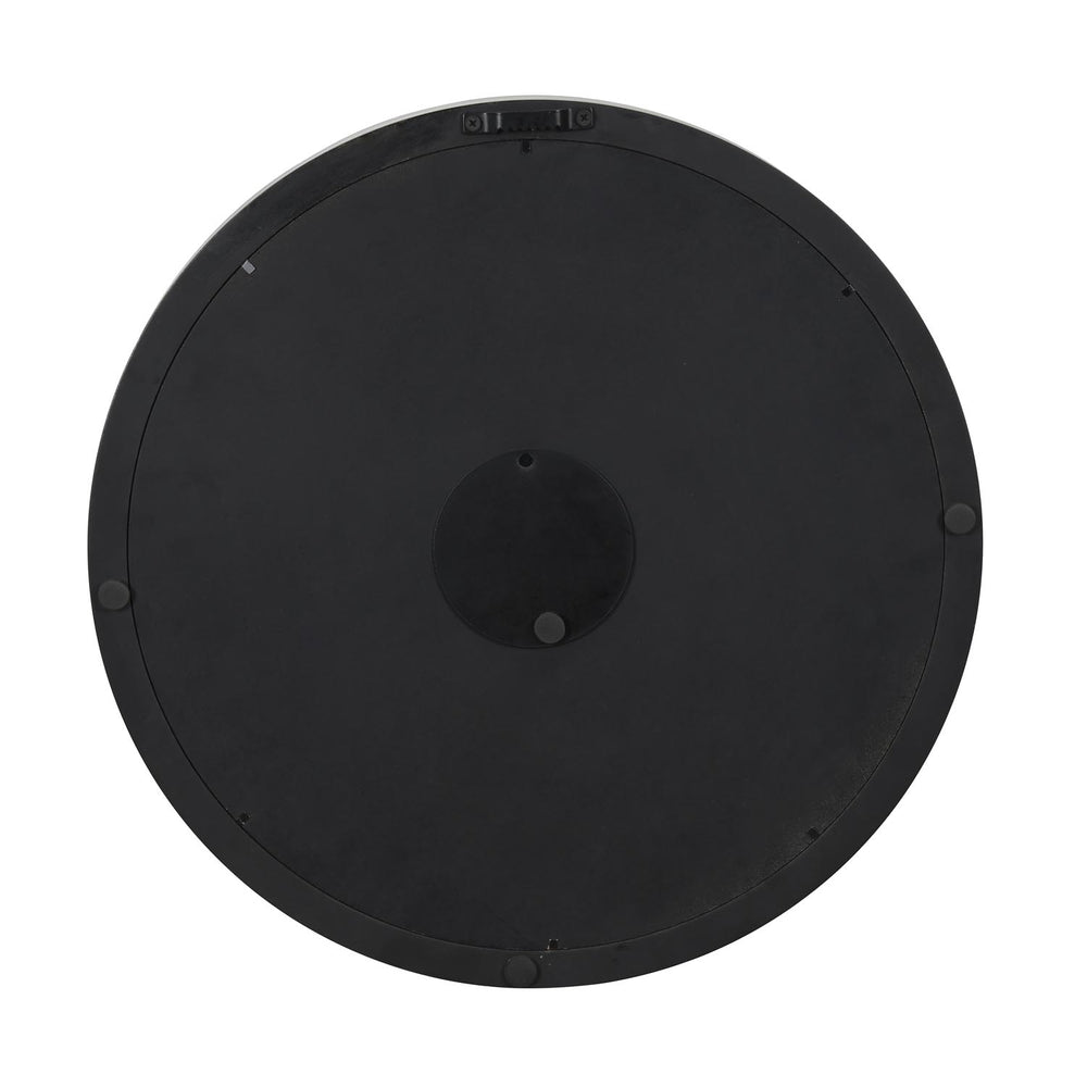 Round Classic Wall Clock- Teak