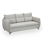 Infinia 3 Seater Fabric Sofa- Off White