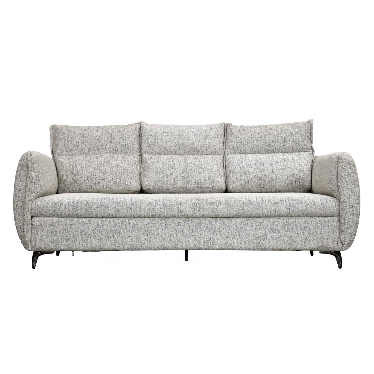 Infinia 3 Seater Fabric Sofa- Off White