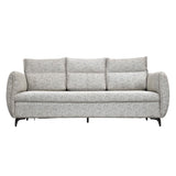 Infinia 3 Seater Fabric Sofa- Off White