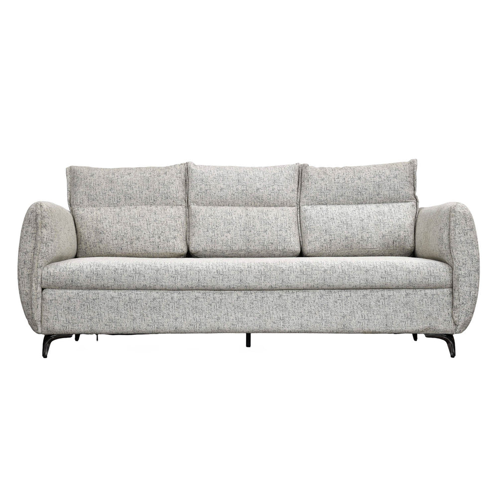Infinia 3 Seater Fabric Sofa- Off White