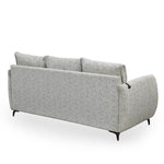Infinia 3 Seater Fabric Sofa- Off White
