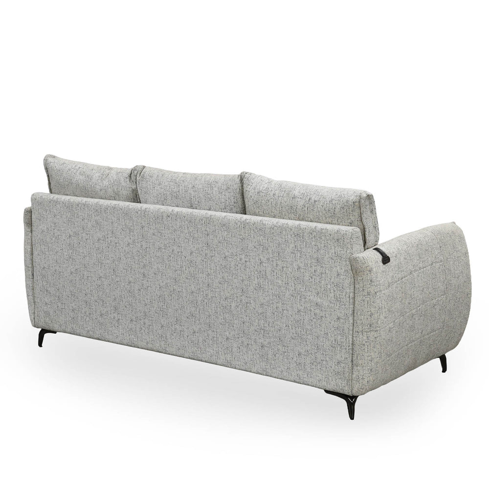 Infinia 3 Seater Fabric Sofa- Off White
