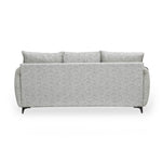 Infinia 3 Seater Fabric Sofa- Off White
