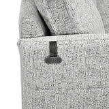 Infinia 2 Seater Fabric Sofa- Off White