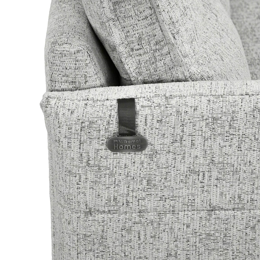 Infinia 2 Seater Fabric Sofa- Off White