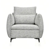 Infinia 1 Seater Fabric Sofa- Off White