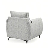Infinia 1 Seater Fabric Sofa- Off White