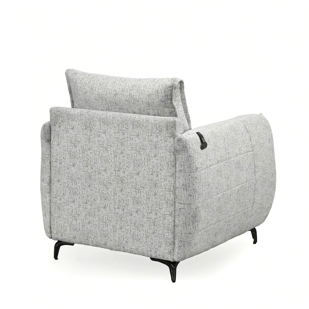 Infinia 1 Seater Fabric Sofa- Off White