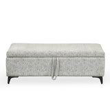 Infinia 2 Seater Fabric Bench- Off White