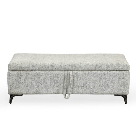Infinia 2 Seater Fabric Bench- Off White