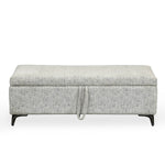 Infinia 2 Seater Fabric Bench- Off White