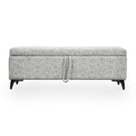 Infinia 2 Seater Fabric Bench- Off White