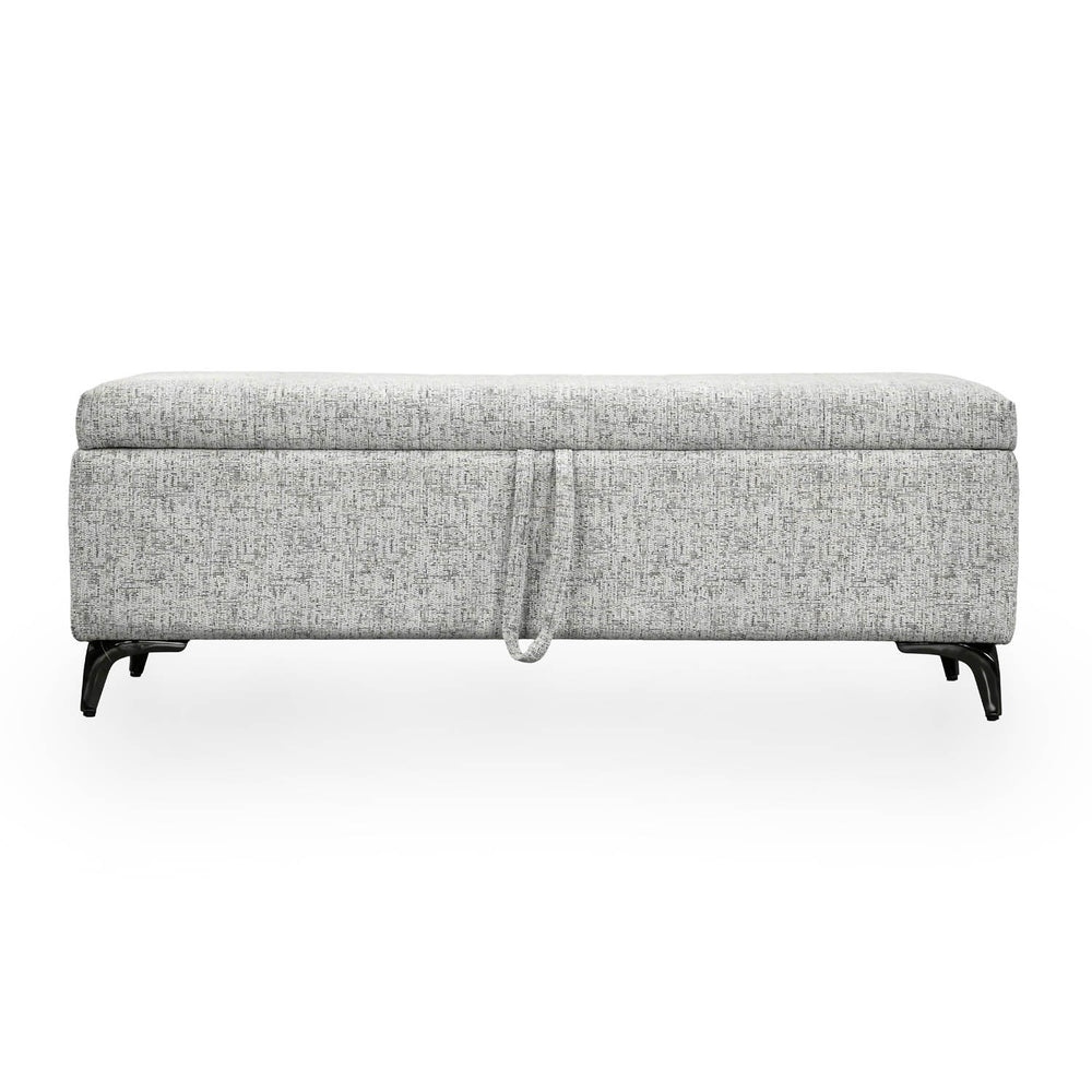 Infinia 2 Seater Fabric Bench- Off White