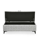 Infinia 2 Seater Fabric Bench- Off White