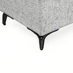 Infinia 2 Seater Fabric Bench- Off White
