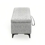 Infinia 2 Seater Fabric Bench- Off White