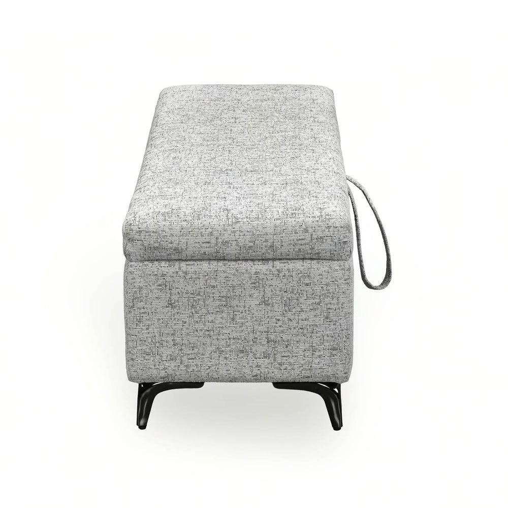 Infinia 2 Seater Fabric Bench- Off White